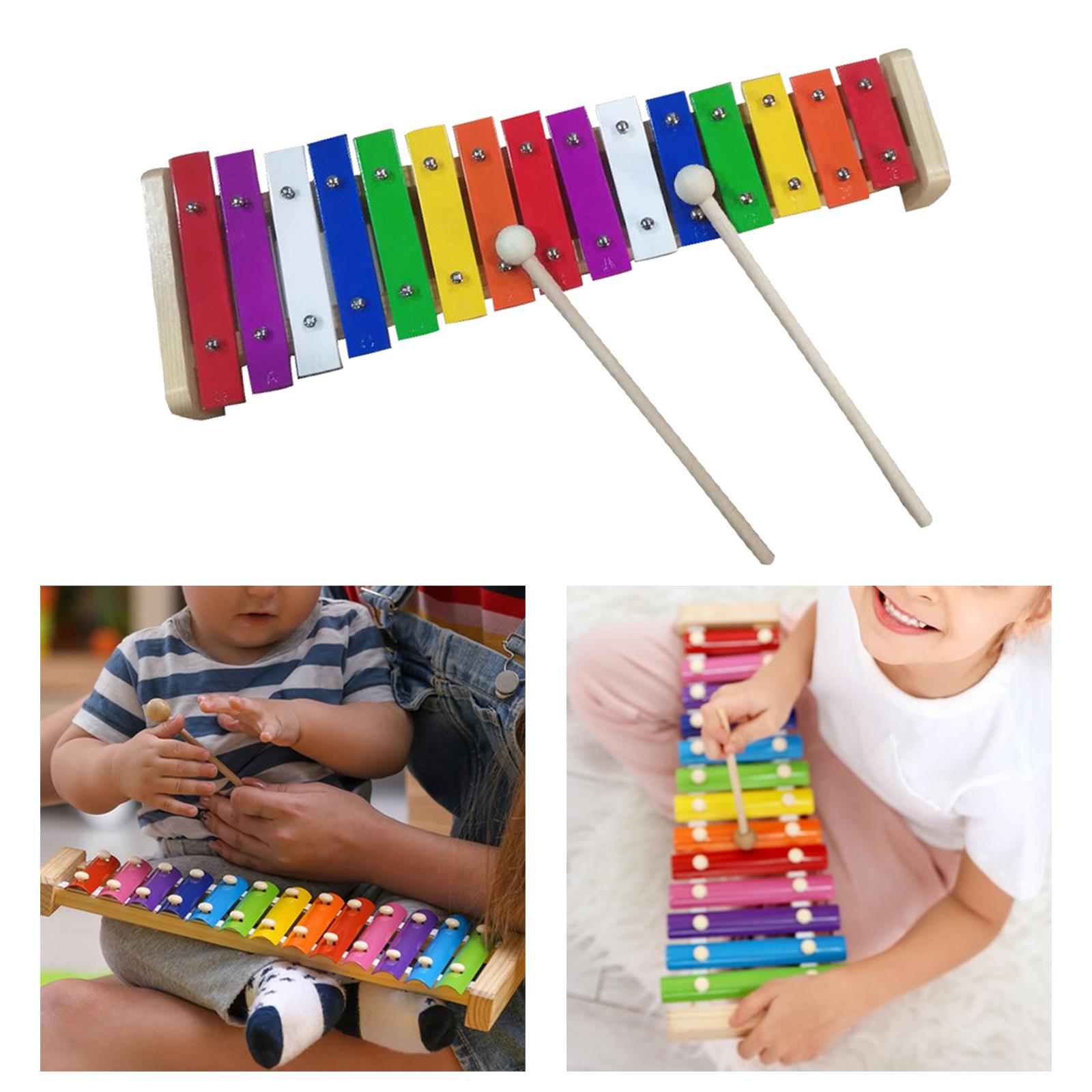 15 Schaal Xylofoon Bell Handpe - Kids Education Bell recensie en prijs