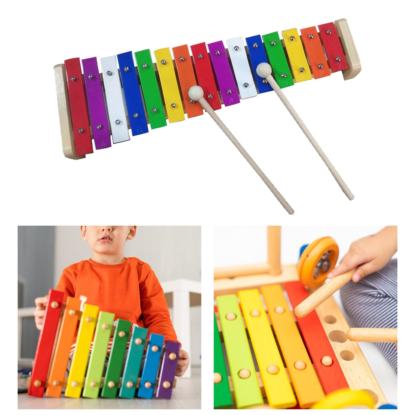 15 Schaal Xylofoon Bell Handpe - Kids Education Bell recensie en prijs