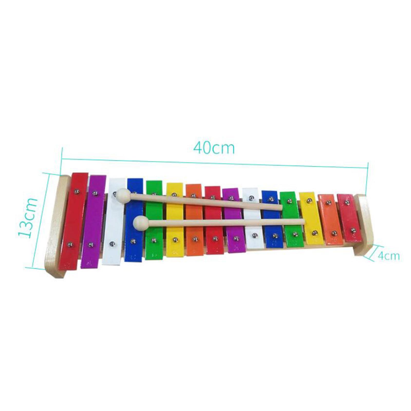 15 Schaal Xylofoon Bell Handpe - Kids Education Bell recensie en prijs