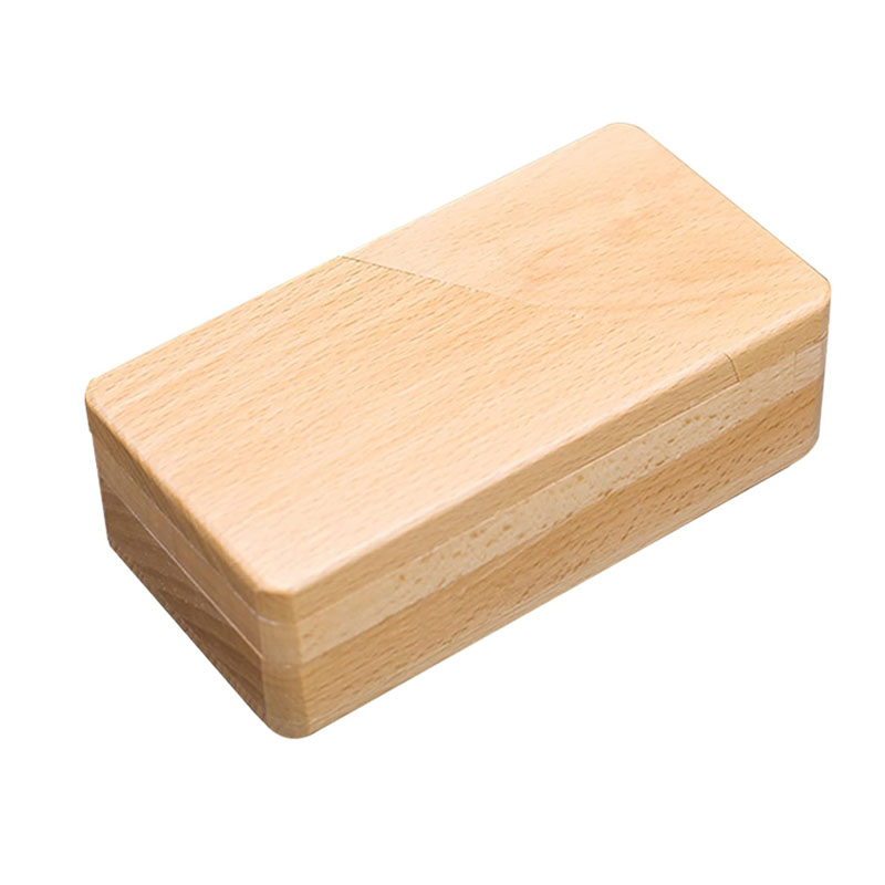 Houten puzzeldoos met geheim v - Brain Teaser Cube recensie en prijs